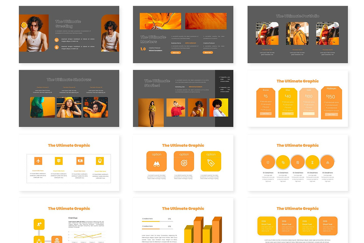 Ultimate - Keynote Template, a Presentation Template by AQR Studio ...
