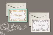 Baroque Wedding Stationery Suite, an Invitation Template by ilustrinna (Thumbnail 13 of 14)