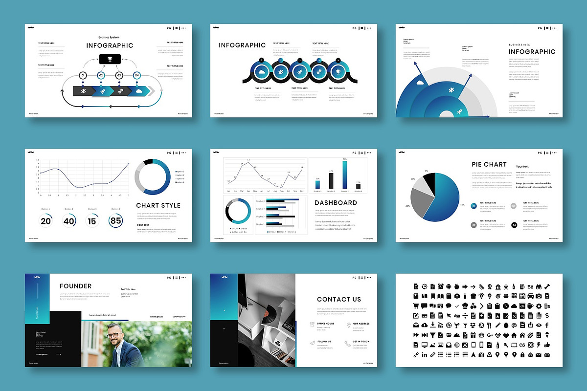 Liore - Business Google Slide, a Presentation Template by Dens Creative Studio (Photo 5 of 6)