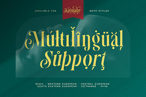 Kronaby Typeface