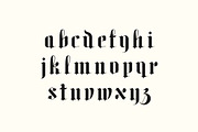 Monarch Shadow Blackletter Font, a Blackletter Font by UICreative (Thumbnail 5 of 13)