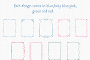Watercolor Frames Borders Swirls, an Object Graphic by Solo Art Original (Thumbnail 4 of 12)