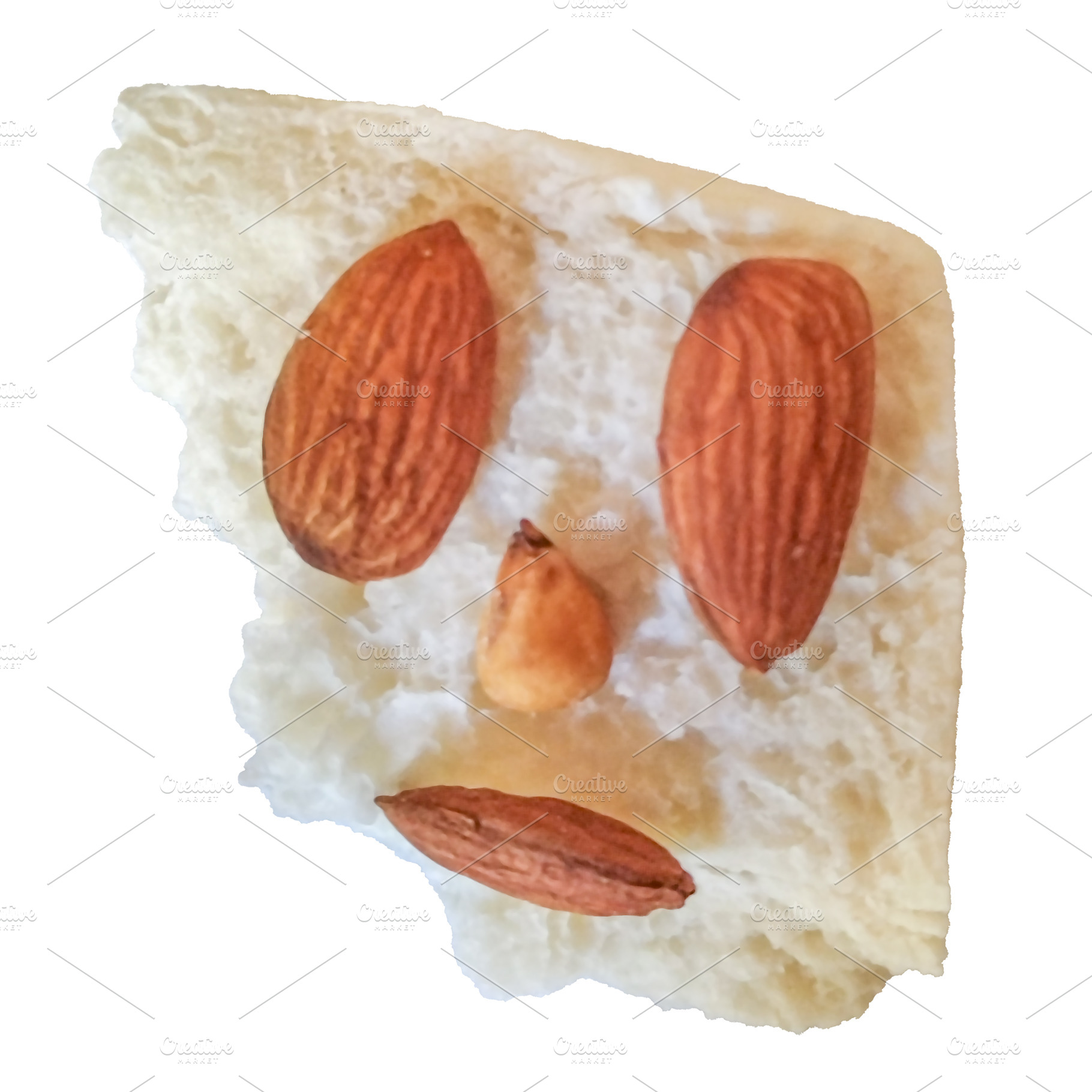 Handmade colorful clay pig figure isolated photo, a Food & Drink Photo by DanFLCreativo