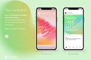 Tropical Grainy Gradient Backgrounds, a Texture Graphic by Youandigraphics (Thumbnail 4 of 12)