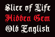 CS Morstan Drawn, a Blackletter Font by Craft Supply Co. (Thumbnail 2 of 8)