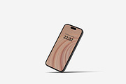 Iphone 15 Pro Max Mockup Vol 2, an iPhone Mockup by ulfatunnazira (Thumbnail 4 of 5)