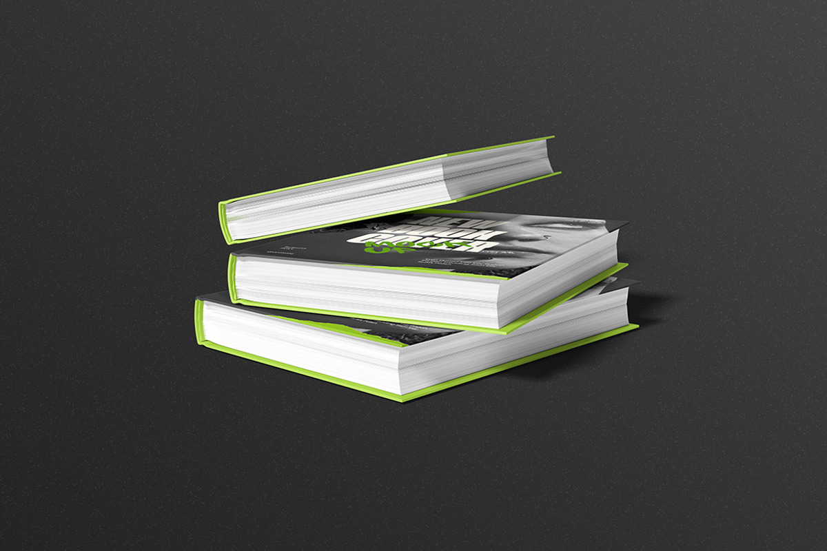 Book Cover Mockup, a Books & Magazine Mockup by Pikachudesign