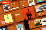 Bakar - Business PowerPoint Template, a Presentation Template by Dens Creative Studio (Thumbnail 1 of 6)