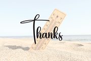 Temperature | Script Font, a Script Font by Scratchones (Thumbnail 5 of 7)