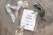 Silver Olive wedding mockups, a Print Template by Tabita's shop (Thumbnail 4 of 11)