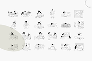 Office Workday Stories | Vector Pack, a Person Illustration by Nutalin Art (Thumbnail 7 of 12)