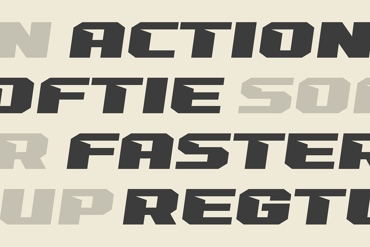 Dark Turbo - Bold Italic Racing Font, a Sans Serif Font by Typia Nesia (Photo 3 of 12)