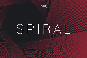 Spiral Hexagon Swirl Bgs Vol. 01