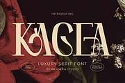 Kagea - Elegant Luxury Serif, a Serif Font by Pandeka Studio (Thumbnail 1 of 9)
