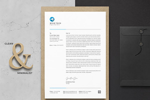 Clean Letterhead Word
