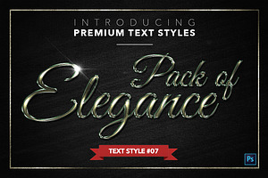 Elegance 1 - 15 Text Styles