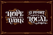 Carlingthon, a Script Font by Vintage Division (Thumbnail 5 of 16)