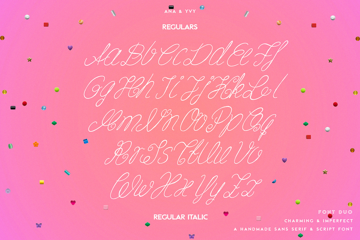 Ruban Soyeux Script & Sans Font Duo, a Handwritten Font by ana & yvy (Photo 27 of 32)