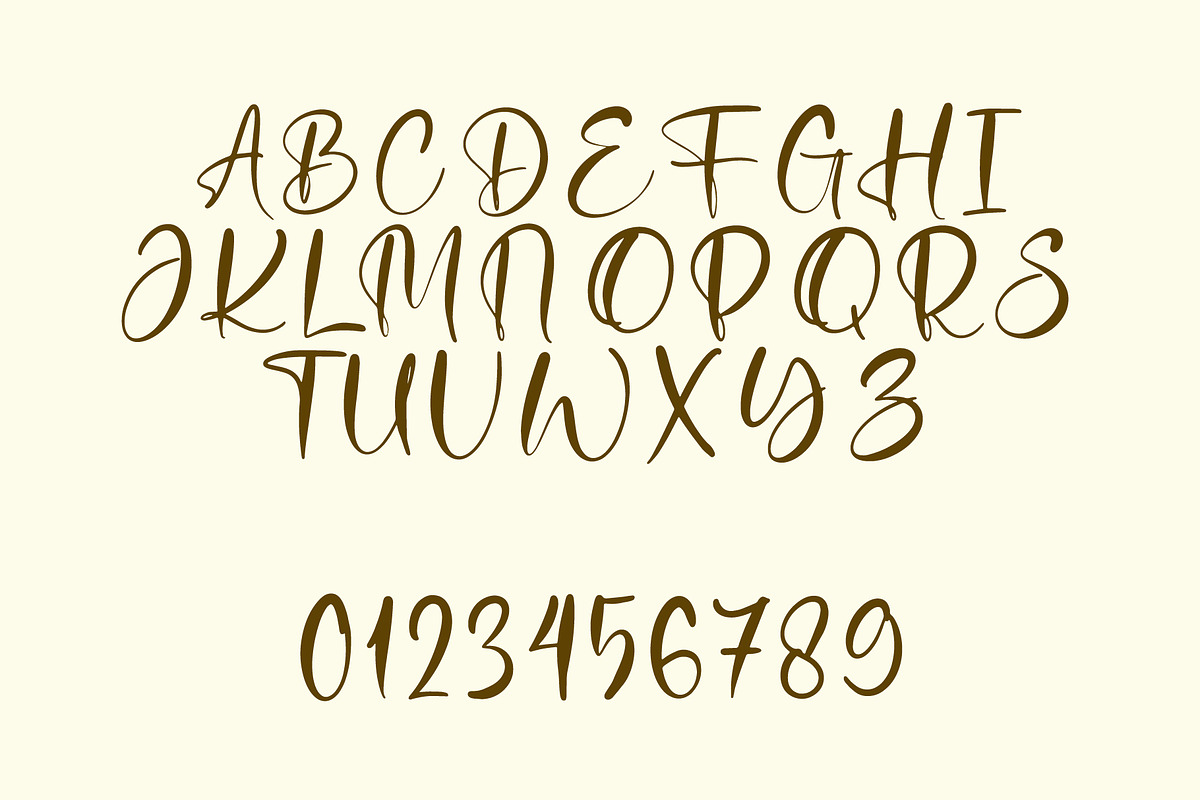 Samdays Font Handwritten Script, a Script Font by Koplexs Studio (Photo 8 of 10)