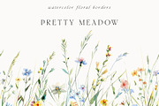 Waterolor Floral Borders Bundle, a Decorative Illustration by Lana Elanor (Thumbnail 43 of 97)