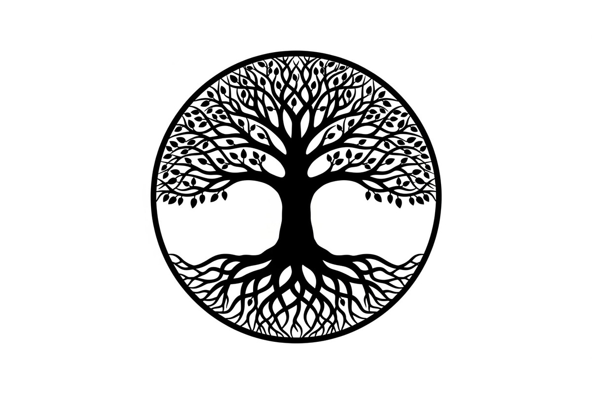 Sacred Tree of Life Vector Bundle, an Illustration by Designs_River (Photo 43 of 51)