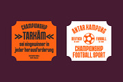 GR NORCH - Sports Display Font, a Serif Font by Garisman Std (Thumbnail 9 of 15)