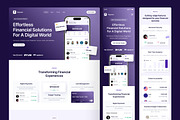 Paynext - Fintech Website, an UI Kit Template by peterdraw (Thumbnail 7 of 7)