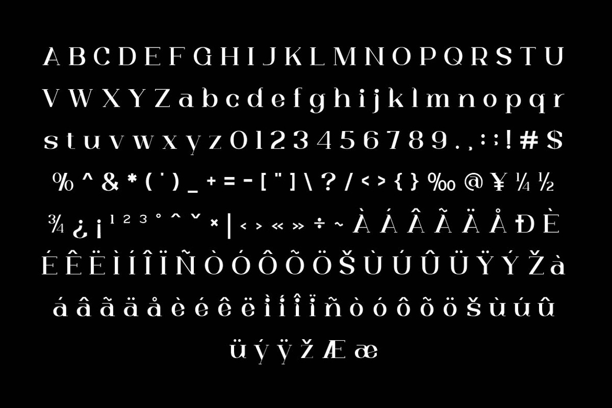 Trotty Elegant Serif Font Family, a Serif Font by Artiveko (Photo 2 of 8)