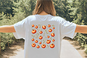 Pumpkin Patch Pattern Clipart, an Illustration by CrexoraLab (Thumbnail 5 of 5)