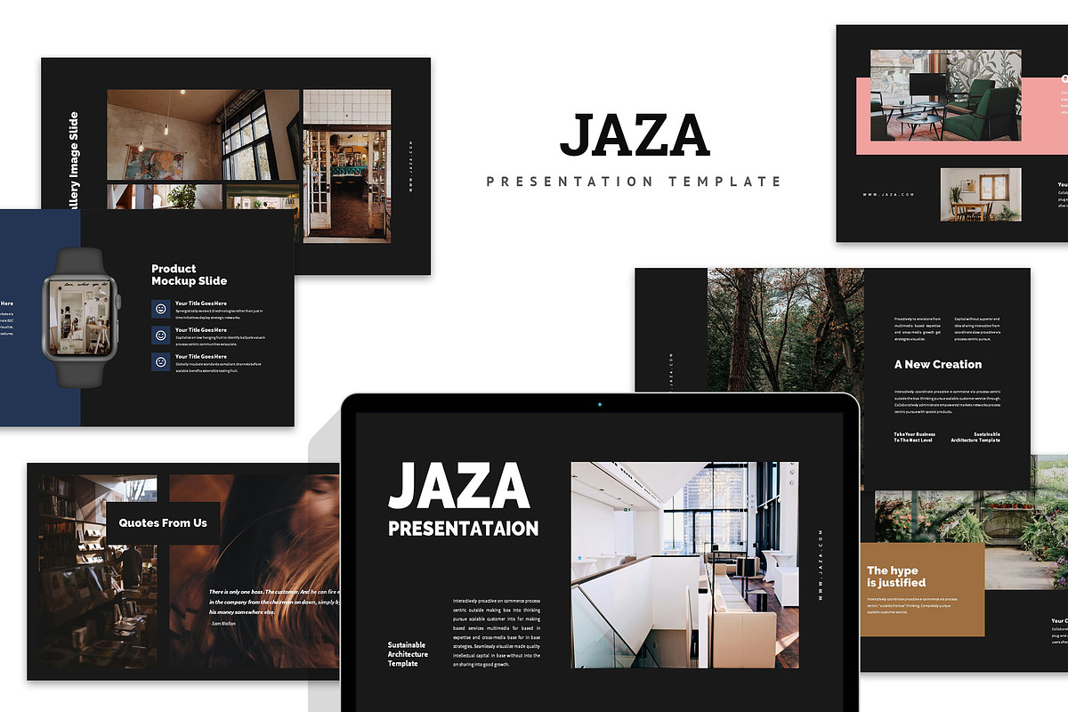 Jaza : Architecture Keynote, a Presentation Template by Punkl Camp (Photo 1 of 9)