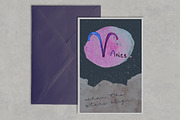 Zodiac Signs Watercolor Backgrounds, an Illustration by paperlions (Thumbnail 5 of 8)