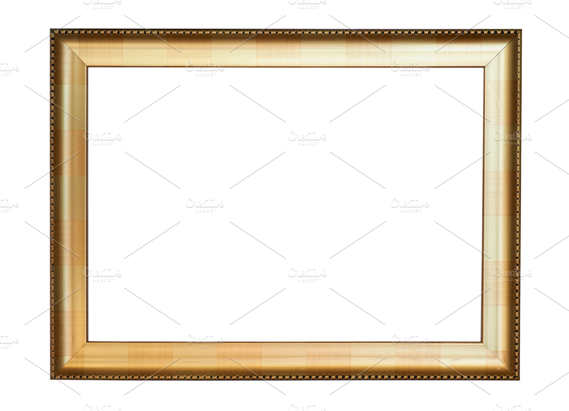 Vintage gold picture frame, a Background Photo by LaserPrint