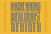 Vancouver - Condensed Display Font, a Font by Letterhend Studio (Thumbnail 8 of 9)