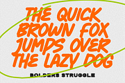 Bolders Struggle, a Handwritten Font by Yktypstd (Thumbnail 5 of 8)