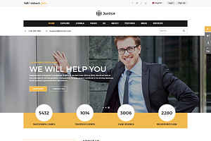 SJ Justice - Business Law Firm Theme