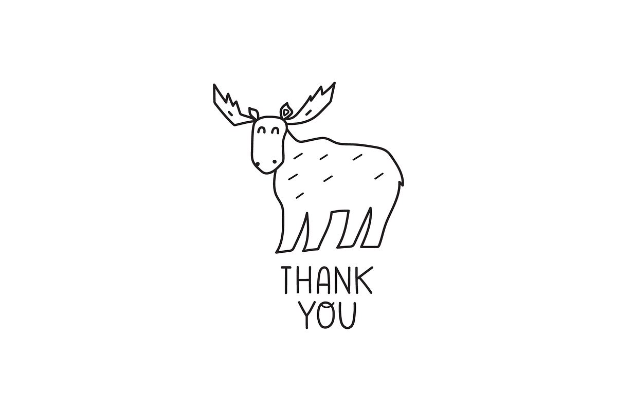 Forest animals for kids, an Animal Illustration by cutelevindesign (Photo 10 of 10)