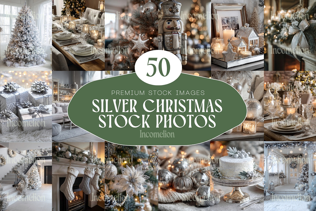 50 Silver Christmas Stock Photos, an Arts & Entertainment Photo by Incomelion (Photo 1 of 9)