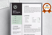 Resume/CV Bundle | 200+ for $29, a Resume Template by ResumeInventor (Thumbnail 81 of 207)