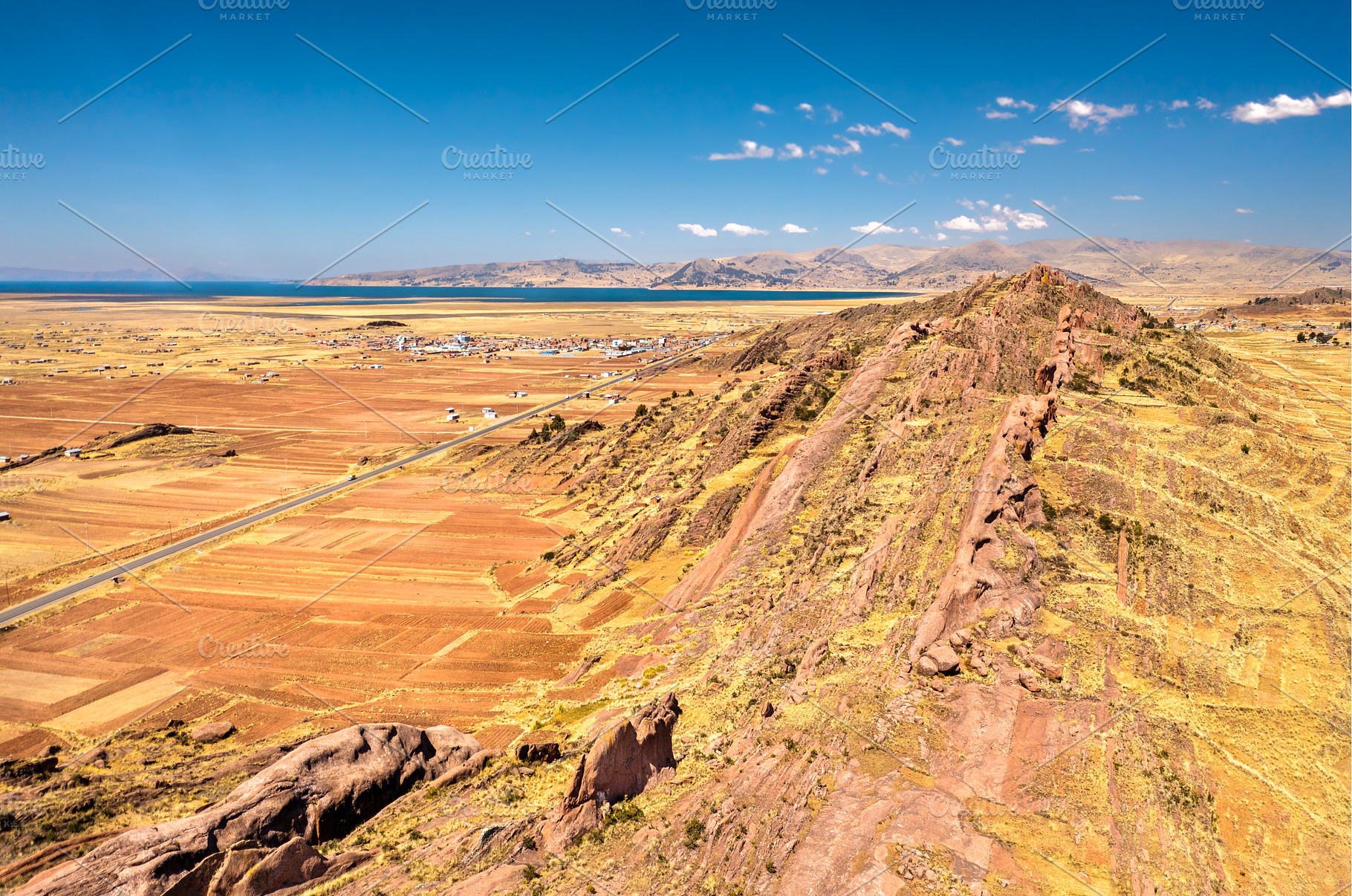 Reddish rock formations in Aramu, a Nature Photo by Leonid Andronov