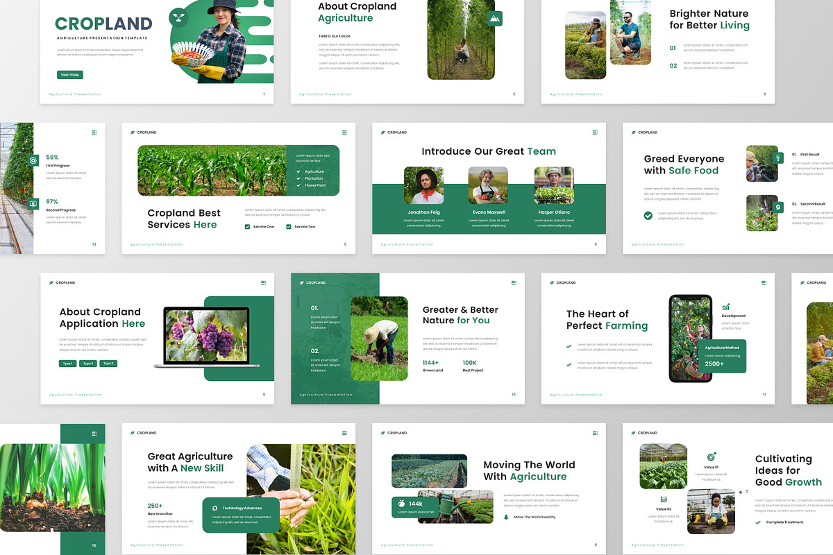 Cropland - Agriculture Keynote, a Presentation Template by MtvtdArt (Photo 5 of 6)