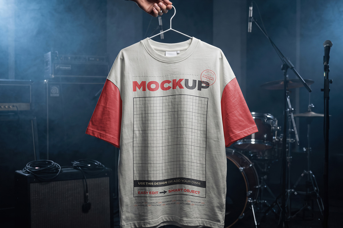 Tshirt Mockups Collection, a Shirt Mockup by Luuqas Design (Photo 3 of 5)