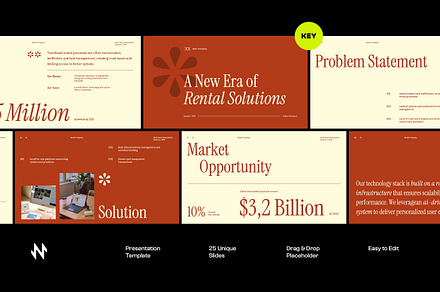 Rends Rental Platform Pitch Deck Key