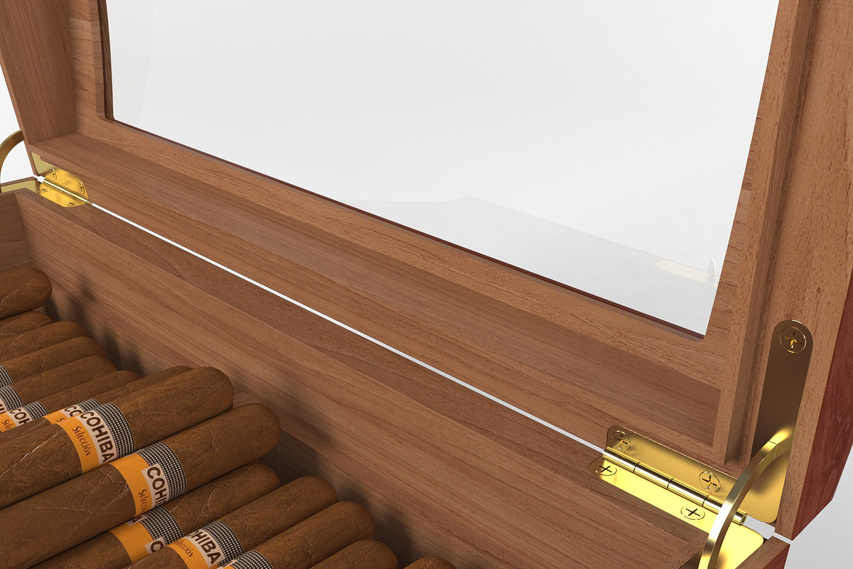 Humidor Santa Fe 100 Deluxe, a Furniture 3D Model by 3D Models by Obshansky (Photo 5 of 12)