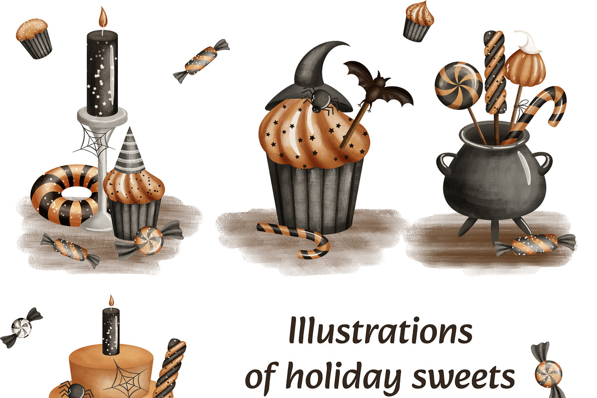 Fox Halloween Party. Kids collection, an Animal Illustration by Linerisyart (Photo 4 of 16)