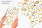 Banana floral seamless pattern, a Pattern Graphic by Pink Studio Art (Thumbnail 4 of 4)