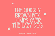 Blyenna - Sans Serif Display Font, a Sans Serif Font by Luna Shop (Thumbnail 4 of 5)