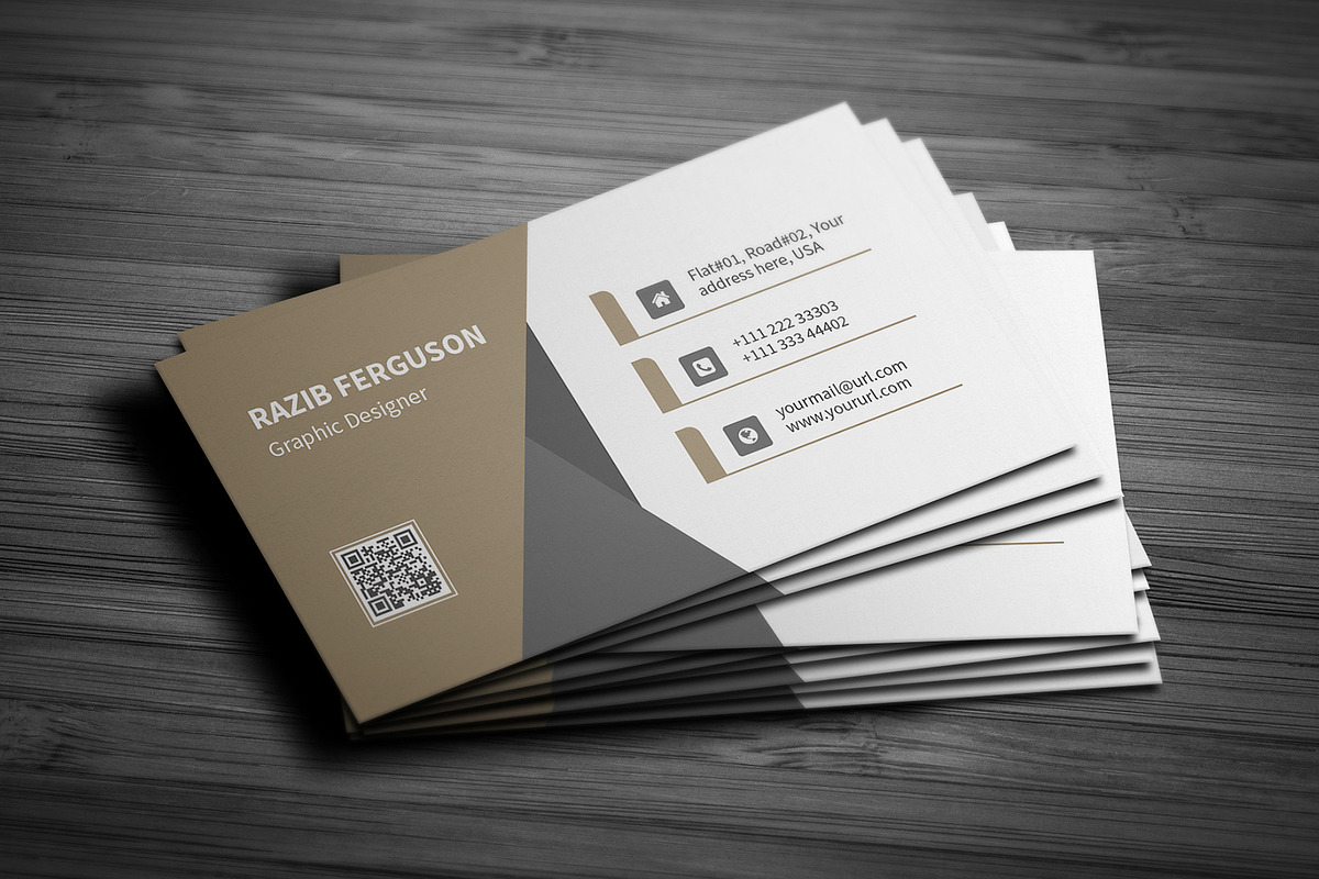 Business Card, a Business Card Template by Rongmistiry (Photo 1 of 6)