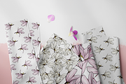 Magnolia Floral Design Pack, a Texture Illustration by JuDesign (Thumbnail 13 of 16)
