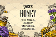 Set Honey, an Illustration by MoreVector (Thumbnail 1 of 5)