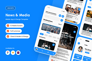 Globo - News & Media Mobile App, an App Template by productype1